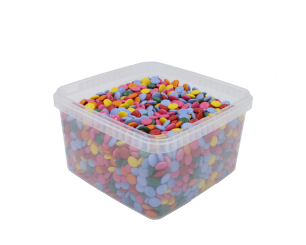 Medium Lentils, Milk Chocolate, Color mix - 2,5 kg


